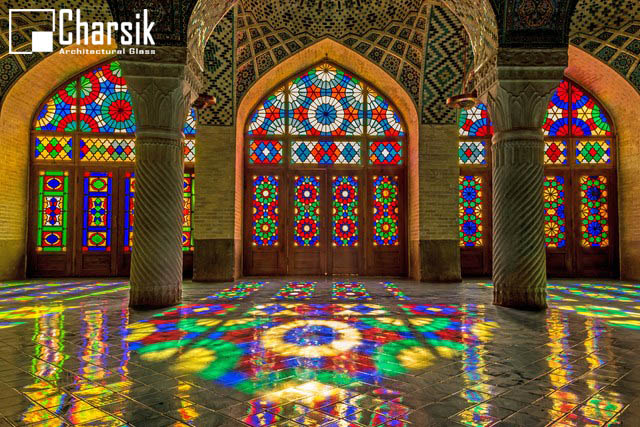 شیشه مسجد نصیرالملک