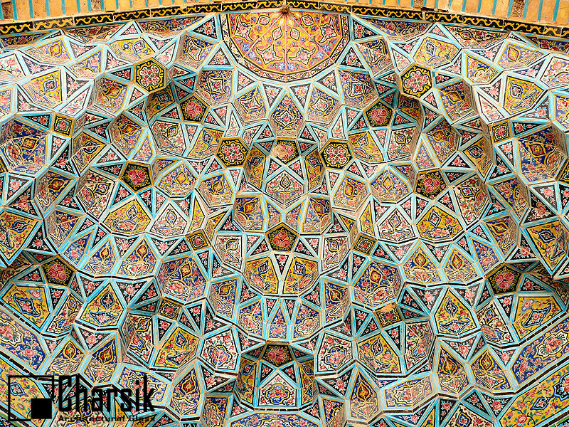 شیشه مسجد نصیرالملک
