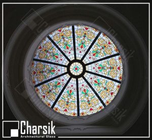گنبد شیشه ای تزئینی