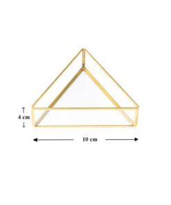 ظرف شیشه ای مثلثی